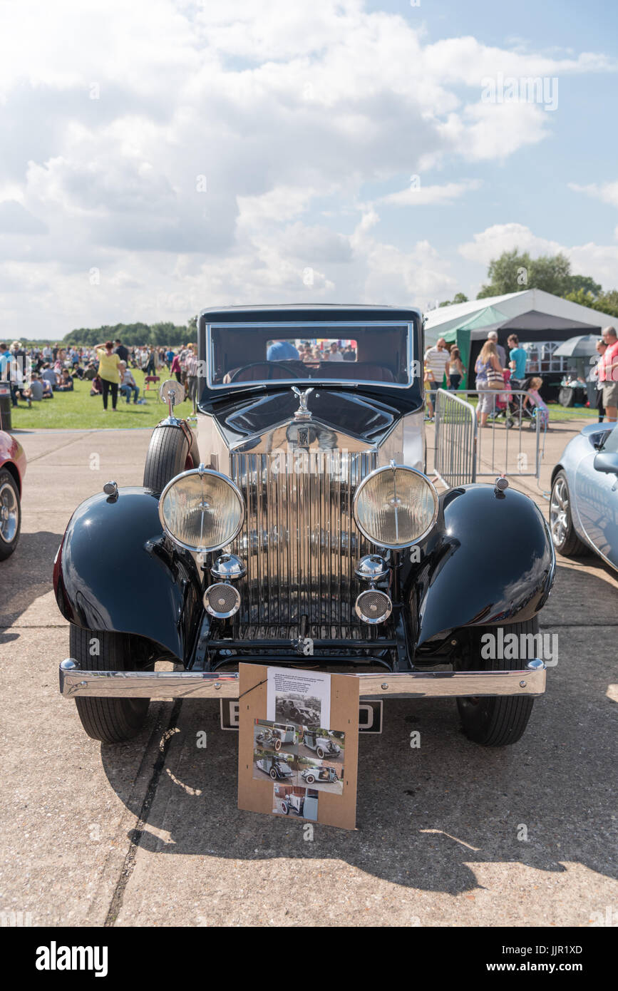 Oldtimer Rolls-royce Stockfoto