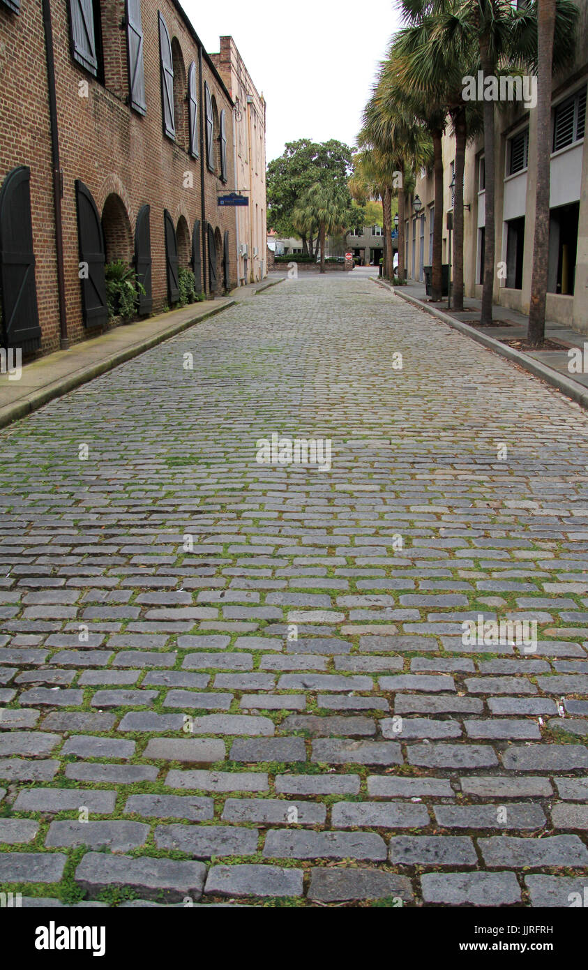 Historische Innenstadt von Charleston South Carolina Stockfoto