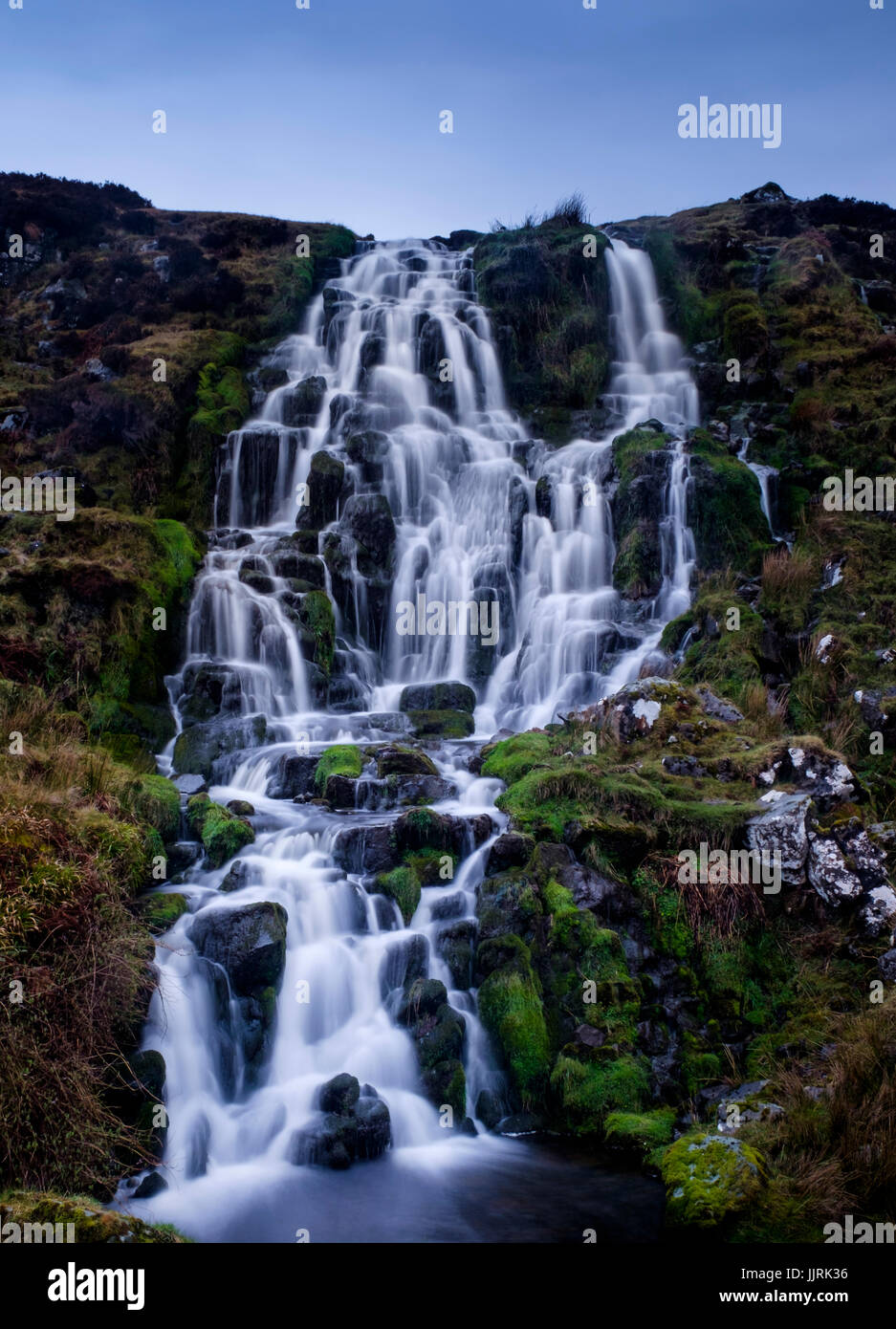 Schottland - ca. APRIL 2016: Die Bridal Veil Falls in Skye eine Insel in Schottland Stockfoto