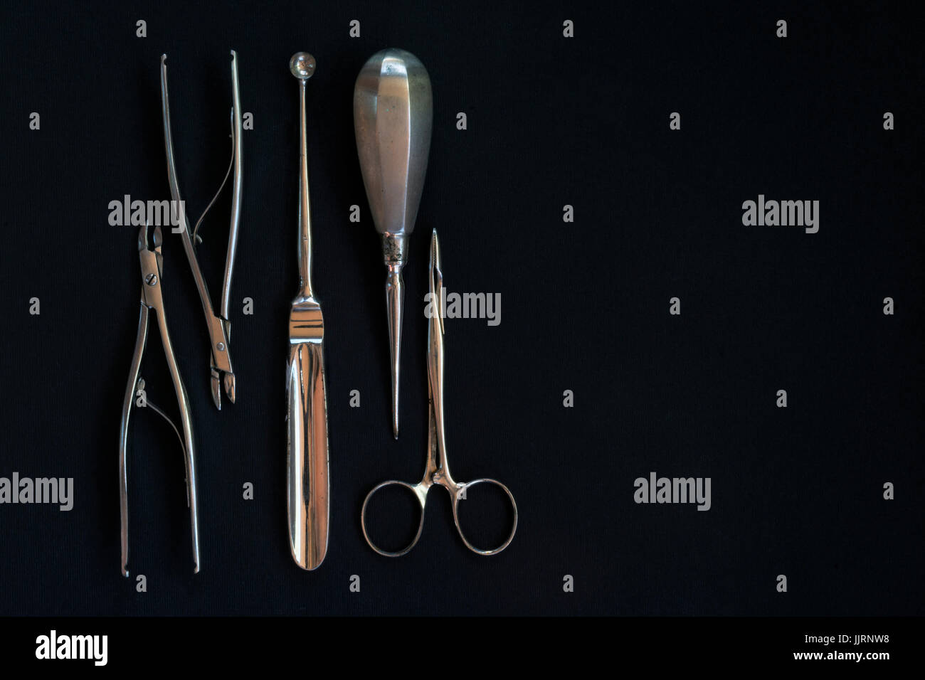 Alte medizinische Instrumente Stockfoto