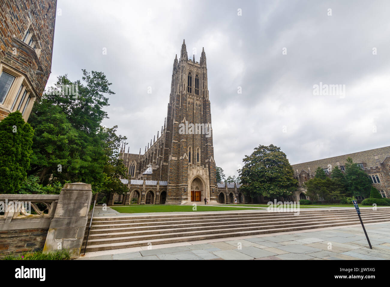 Duke-Kapelle am 18. Juni 2017 an der Duke University in Durham, North Carolina. Stockfoto