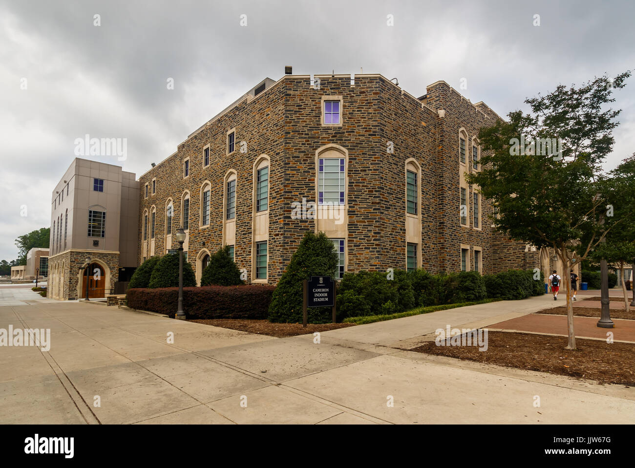 Cameron Indoor Stadium am 18. Juni 2107 an der Duke University in Durham, North Carolina. Stockfoto