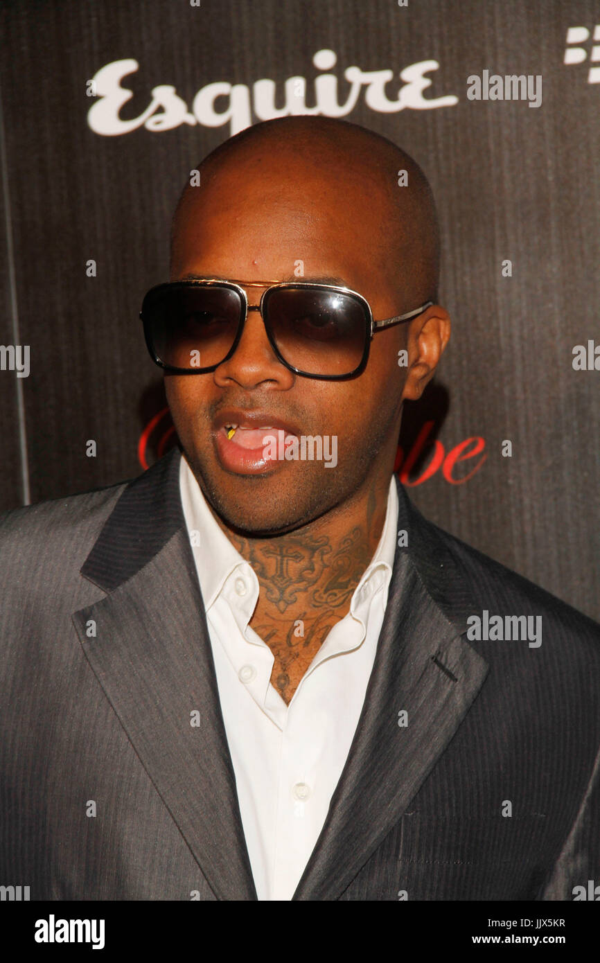 Der Plattenkünstler Jermaine Dupri besucht House Hype's VMA Pre-Party Private Residence September 11,2010 Beverly Hills, Kalifornien. Stockfoto