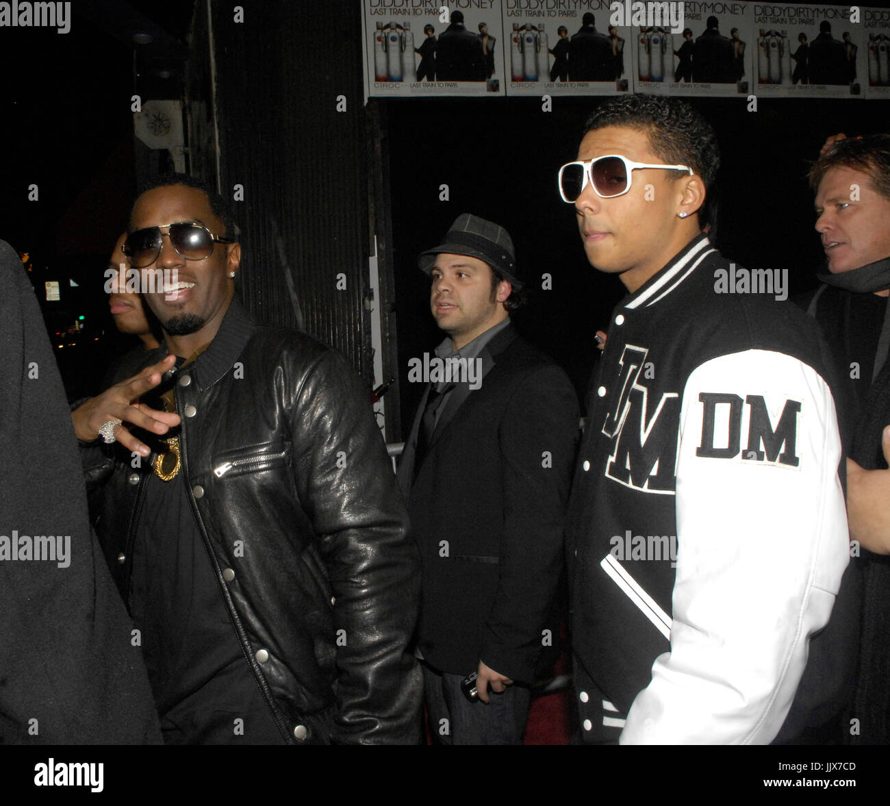 Diddy sein Sohn Quincy Brown leavin Sean Combs Dirty Money CD-Veröffentlichung für 'Last Train to Paris' Vogue Supperclub Dezember 16,2010 Hollywood. Stockfoto