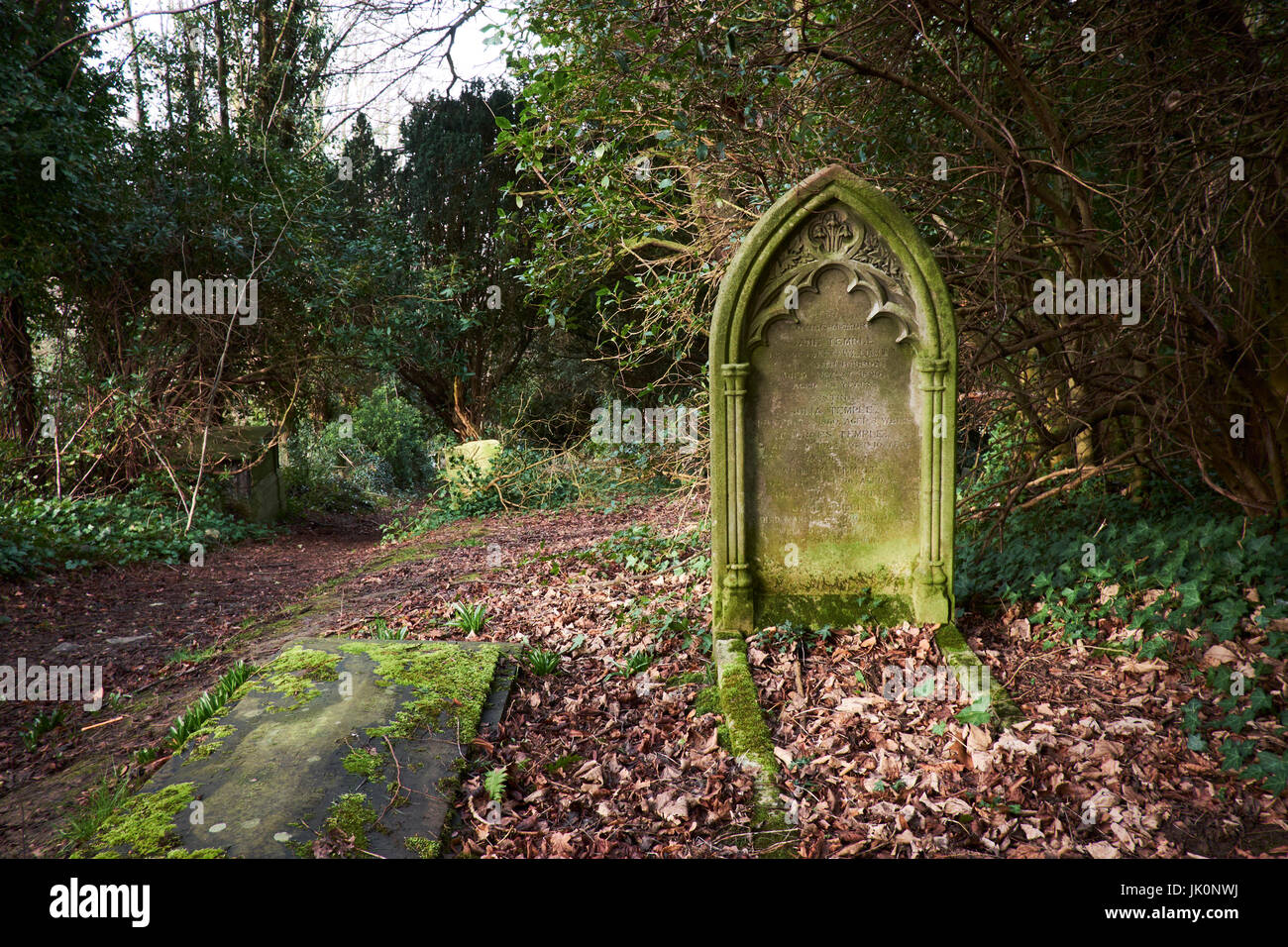 Friedhof, Harrow, London, UK Stockfoto