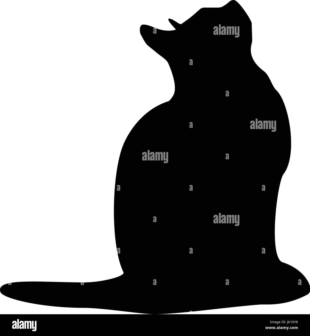 Katzen-Sammlung - Vektor-silhouette Stock Vektor