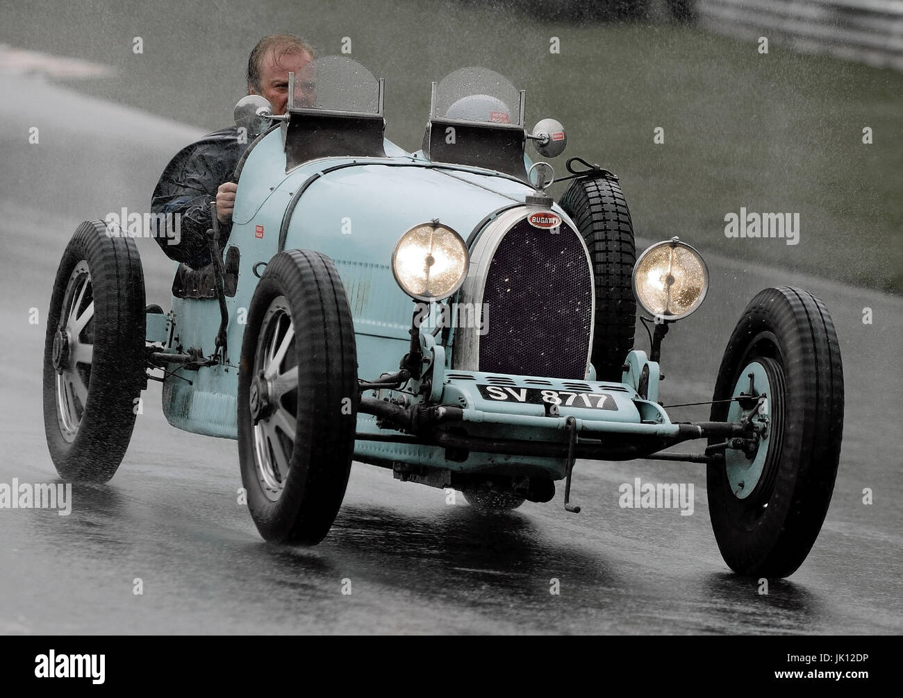 Bugatti Typ 35, 1927. Gaisbergrennen, Salzburg, Salzburg Ring, Österreich. Keine Freisetzung. 1927. Gaisbergrennen, Salzburgring, Österreich. Kein Release. Stockfoto