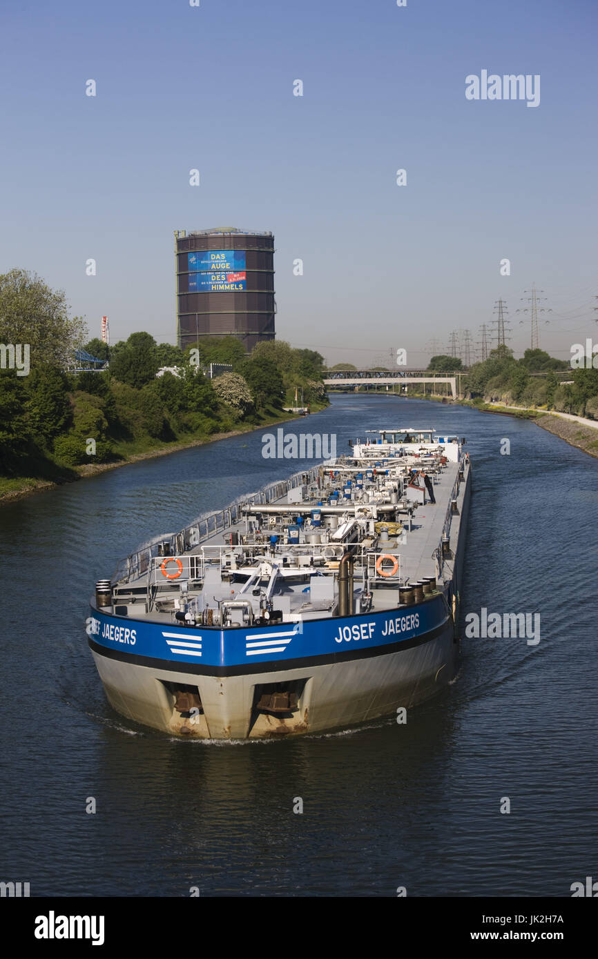 Deutschland, Nordrhein-Westfalen, Ruhrgebiet, Oberhausen, 1929 Gasometer im CentrO Shopping Center, Stockfoto