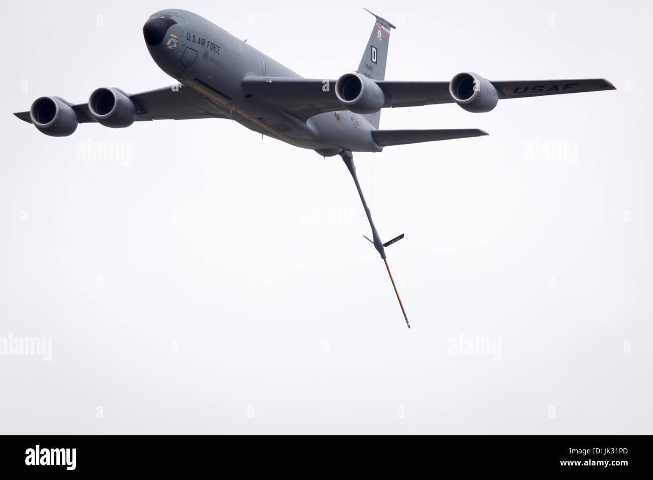 Boeing 707 KC-135 Stratotanker flypast International Air Tattoo in Fairford 2017 Stockfoto