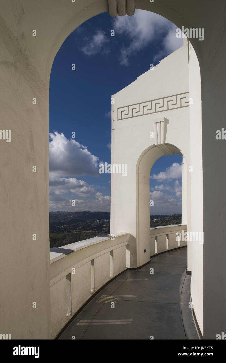 USA, California, Los Angeles, Griffith Park Observatory Stockfoto