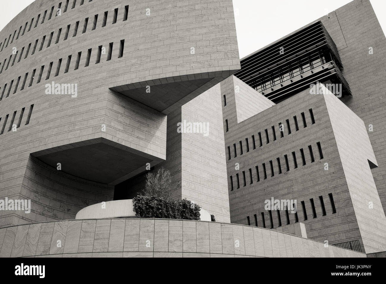 Italien, Lombardei, Lago di Lugano, Campione DItalia Casino di Campione, Mario Botta, Architekt Stockfoto