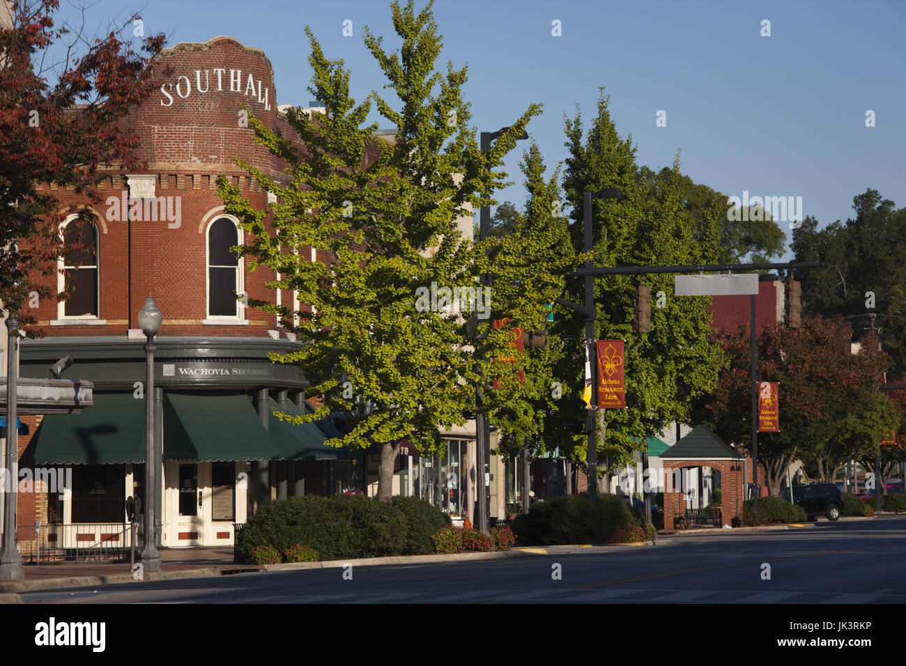 USA, Alabama, Muscle Shoals Gebiet, Florenz, Innenstadt, Court Street Stockfoto