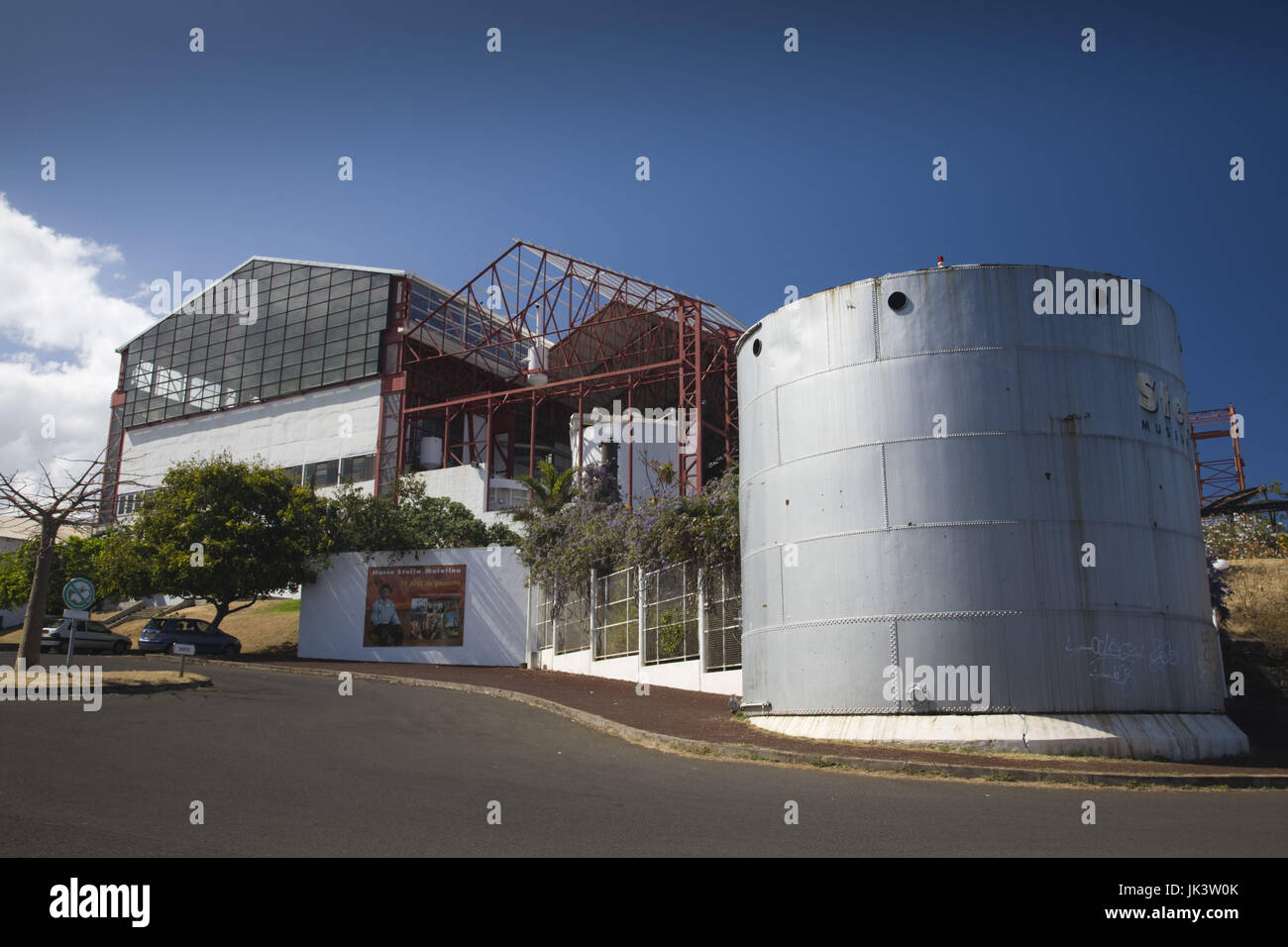 Frankreich, La Réunion, Saint-Leu, Stella Matutina Landwirtschaftsmuseum Stockfoto