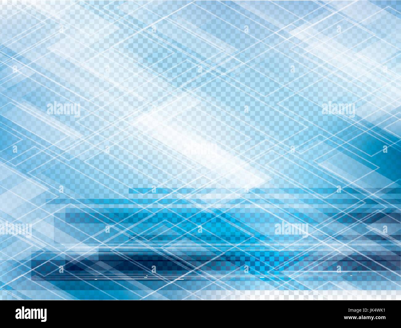 Abstrakte Technologie blauen Hintergrund Vektor Stock Vektor