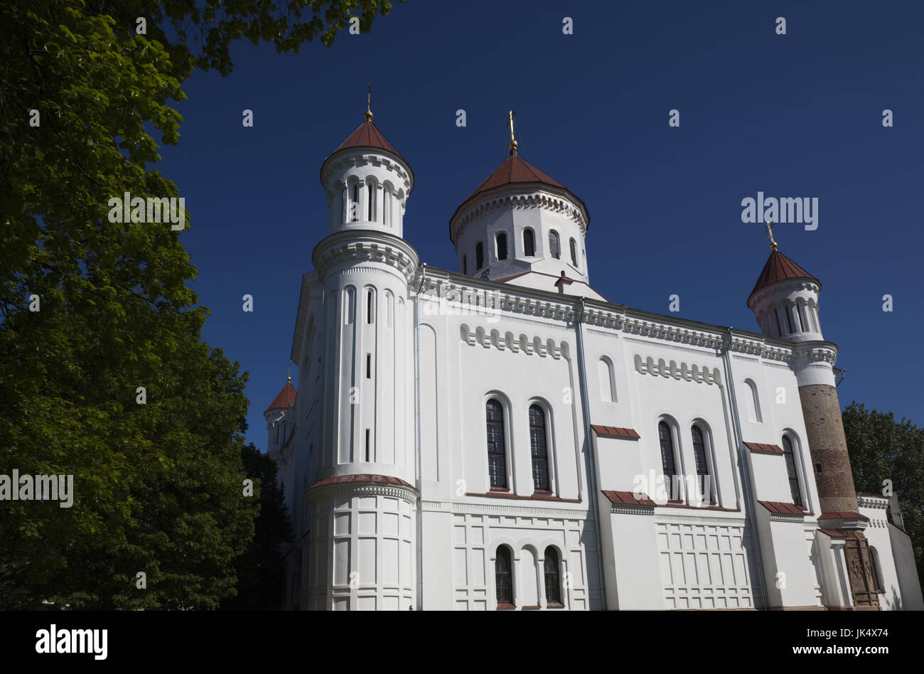 Litauen, Vilnius, Russisch-orthodoxe Kirche der Gottesmutter von Gott Stockfoto