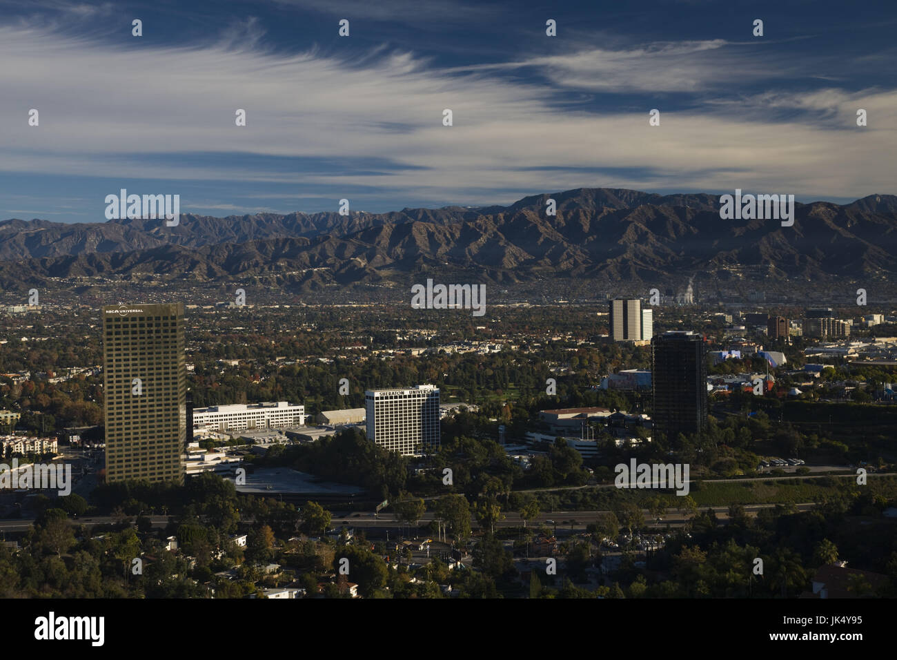 USA, California, Los Angeles, San Fernando Valley, Universal City, morgen Stockfoto