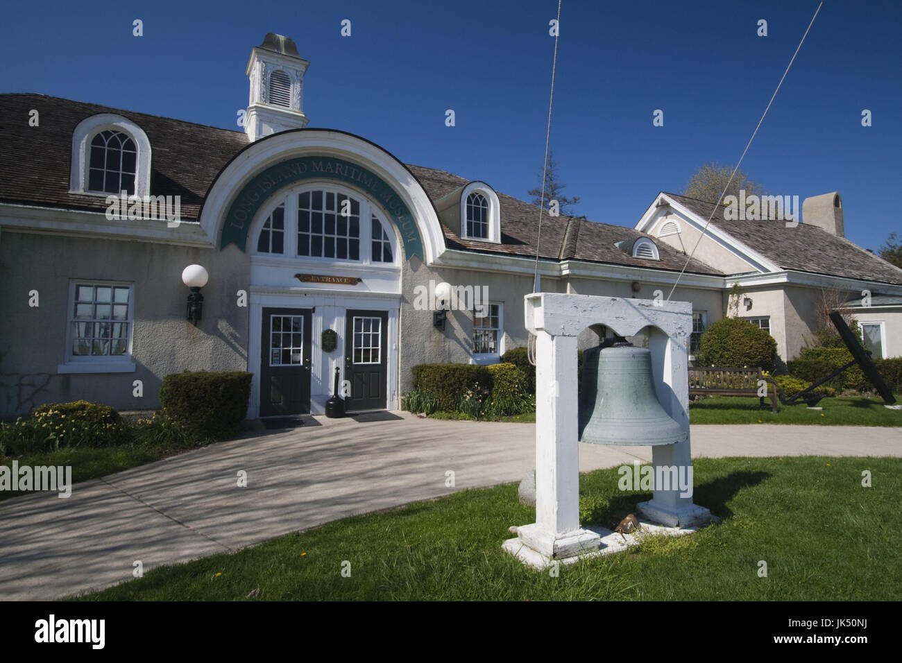 USA, New York, Long Island, Sayville, Long Island Maritime Museum, außen Stockfoto