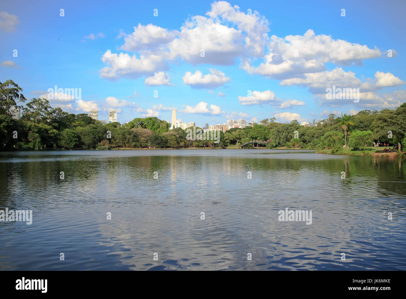 Ibirapuera Park, Sao Paulo, Brasilien Stockfoto