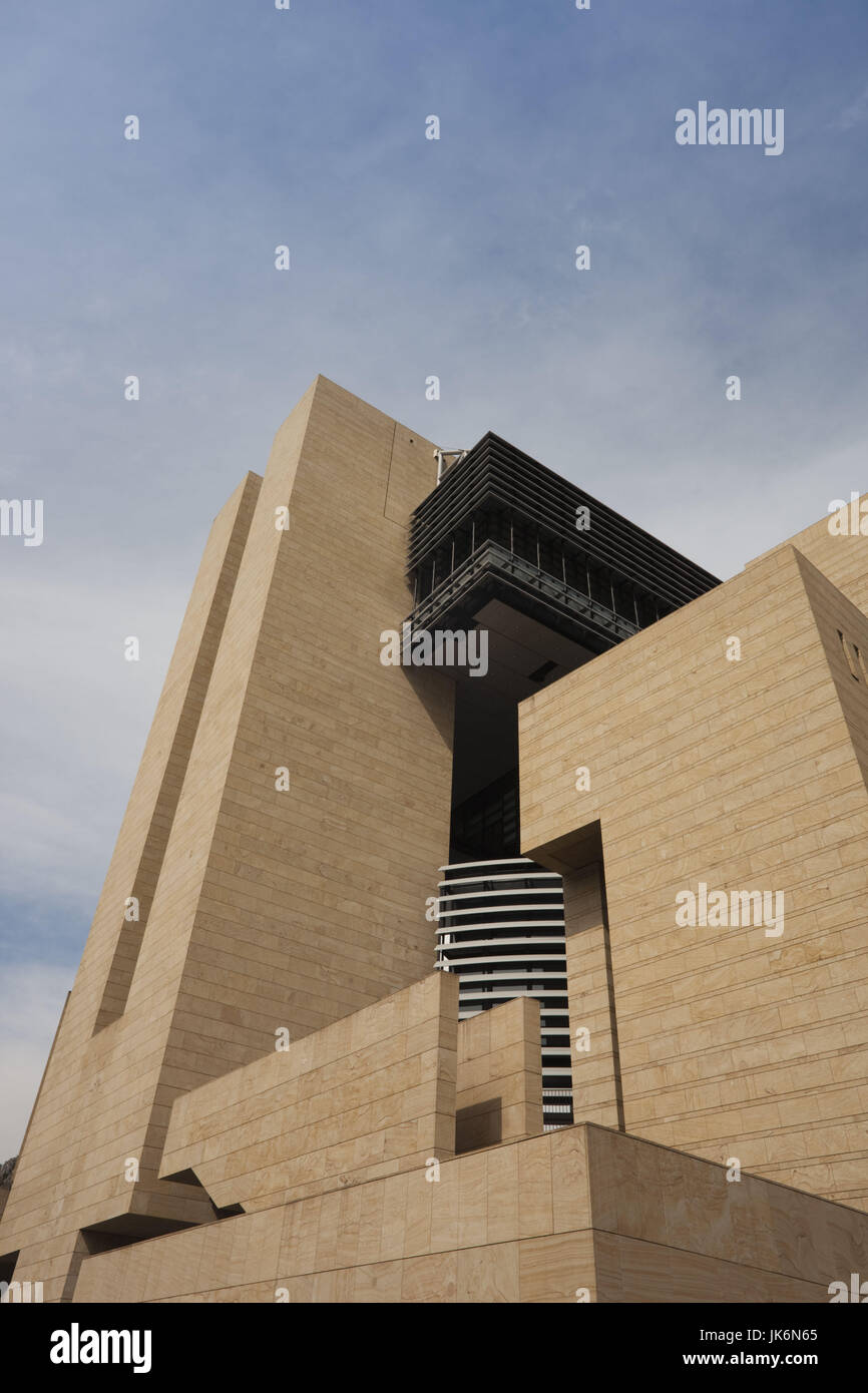 Italien, Lombardei, Lago di Lugano, Campione DItalia Casino di Campione, Mario Botta, Architekt Stockfoto