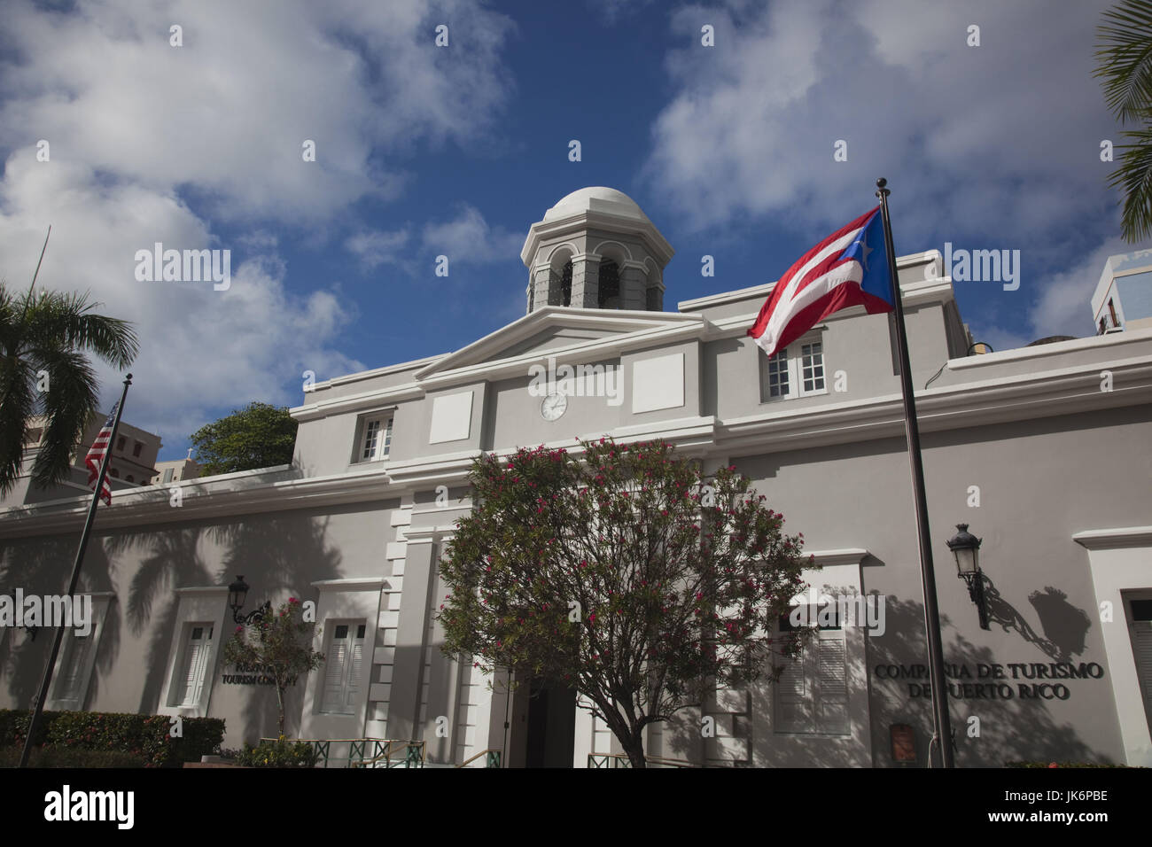 Puerto Rico, San Juan, Old San Juan, La Princesa Gebäude Stockfoto