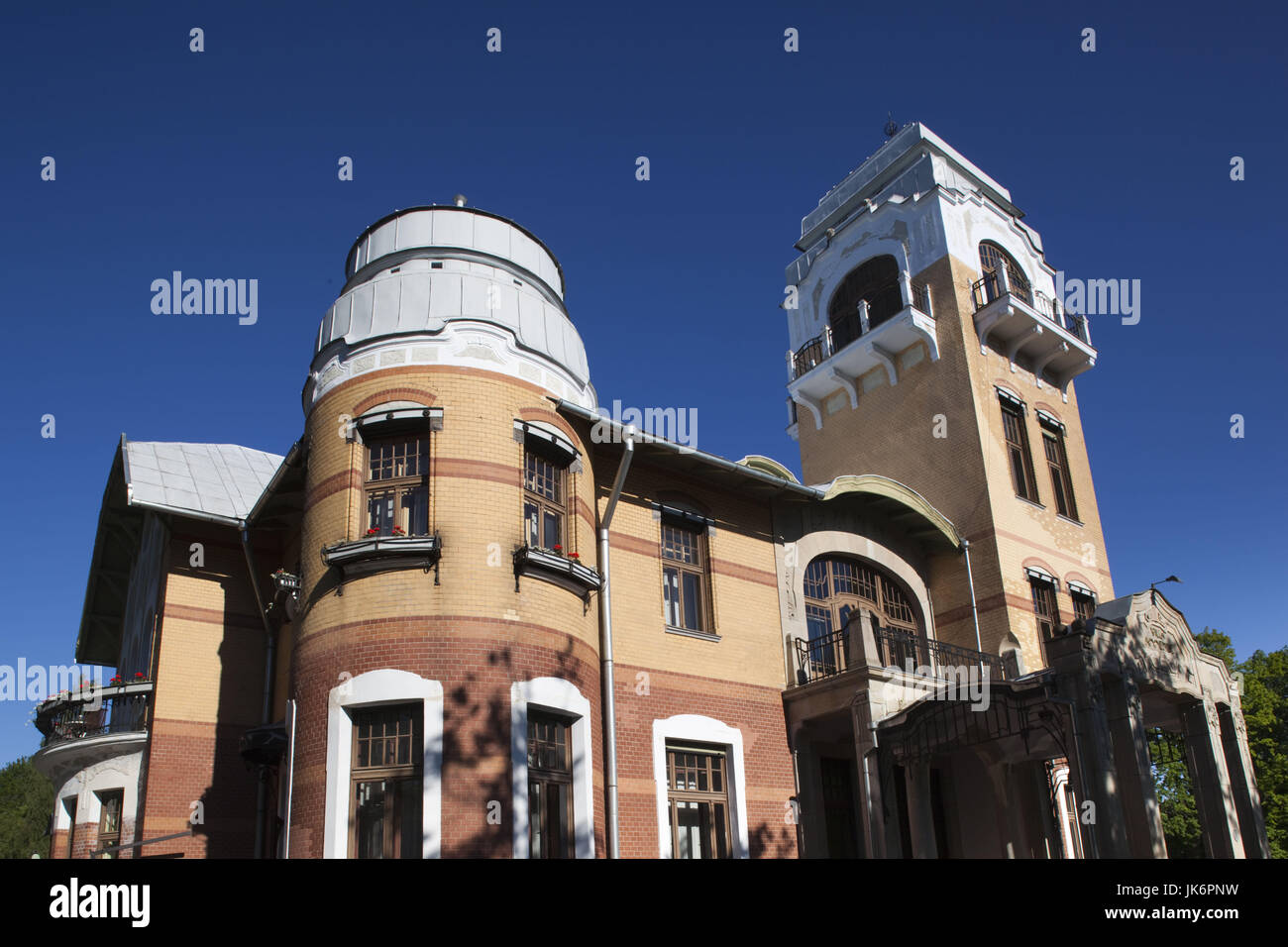 Estland, südwestlichen Estland, Pärnu, Ammende Villa, Art-Nouveau-Jugendstil-Hotel, b. 1904 Stockfoto