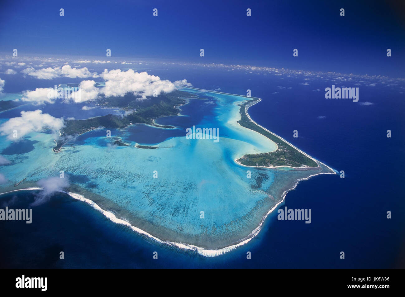 Franz sisch Polynesien Bora Bora Riff Luftaufnahme Badefan franz-sisch-polynesien-bora-bora-riff-luftaufnahme-badefan