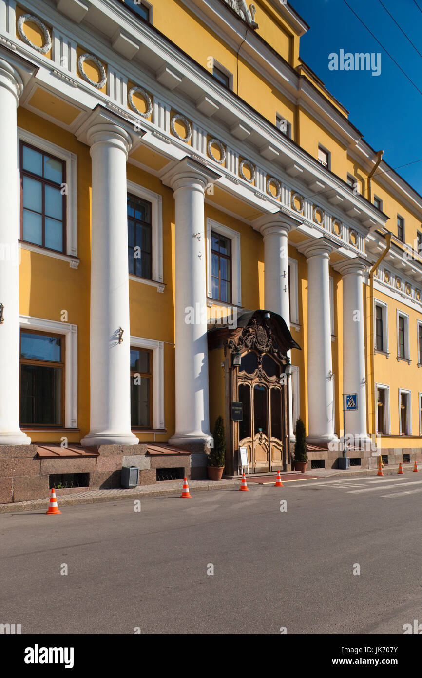 Russland, Sankt Petersburg, Mariinsky Jussupow-Palast, Ort der Assissination fo Rasputin Stockfoto
