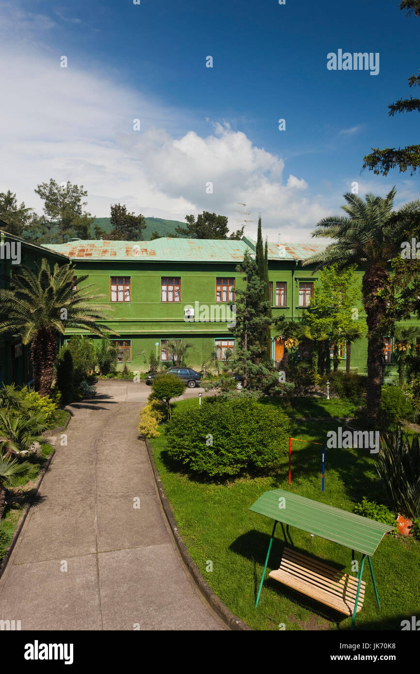 Russland, Schwarzmeer-Küste, Sotschi, Stalins Datscha, Sommerhaus des sowjetischen Diktators Joseph Stalin, die großzügig von der Zelenaya Roscha Sanatorium, außen Stockfoto
