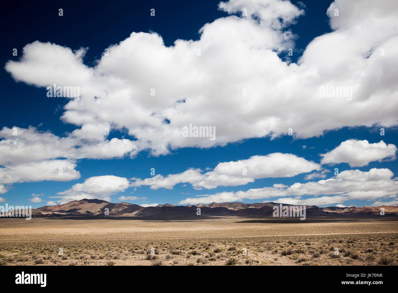 USA, Nevada, Great Basin, Luning, Landschaft an der Autobahn 95 Stockfoto
