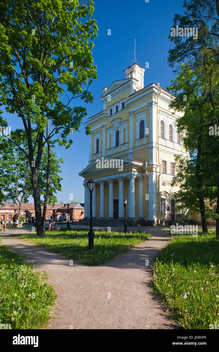 Russland, Sankt Petersburg, Kronshtadt, Zar Peter die Marine Größen Festungsstadt Kronshtadt History Museum Stockfoto