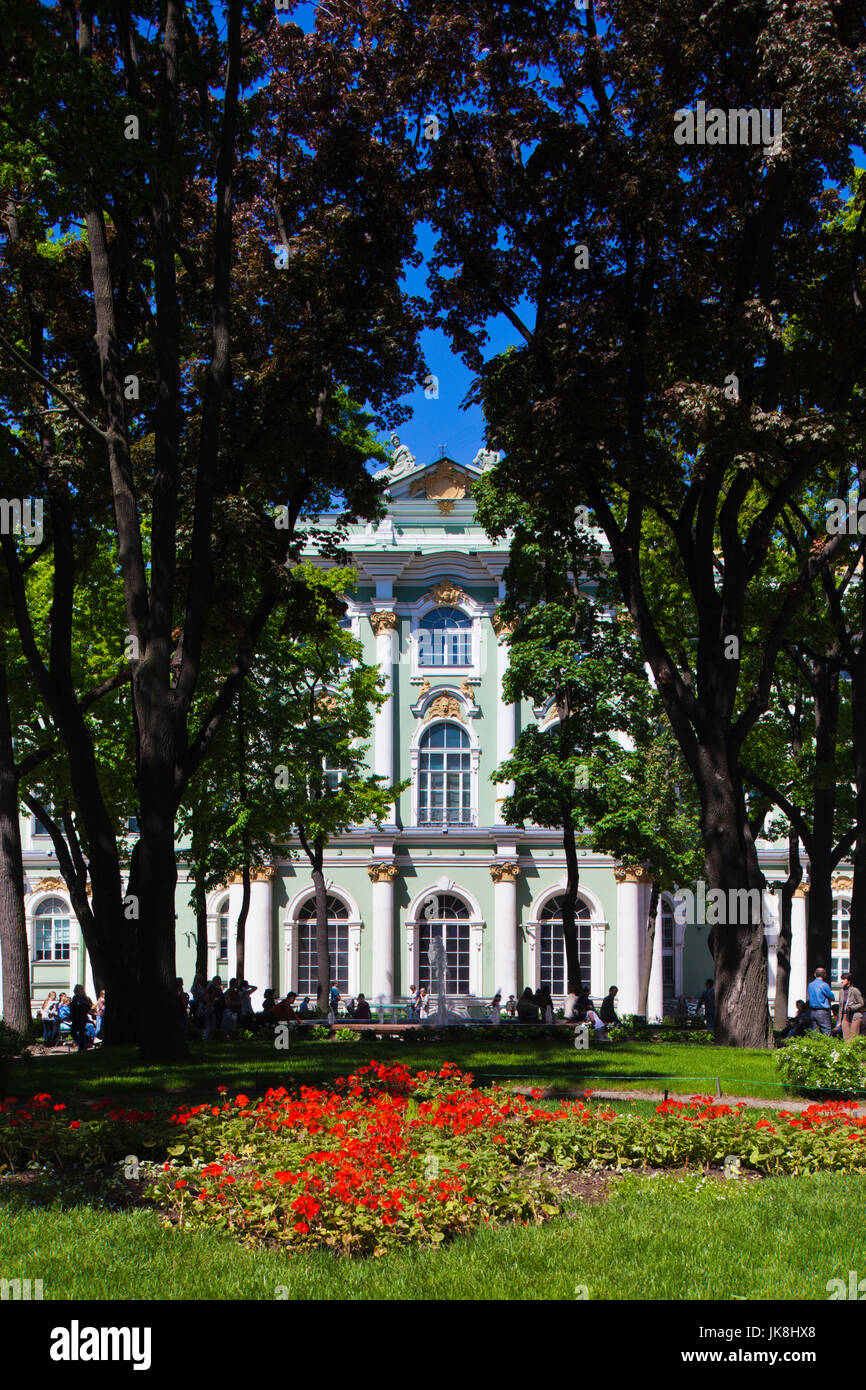 Russland, Sankt Petersburg, Center, Winterpalast, Eremitage, außen Stockfoto