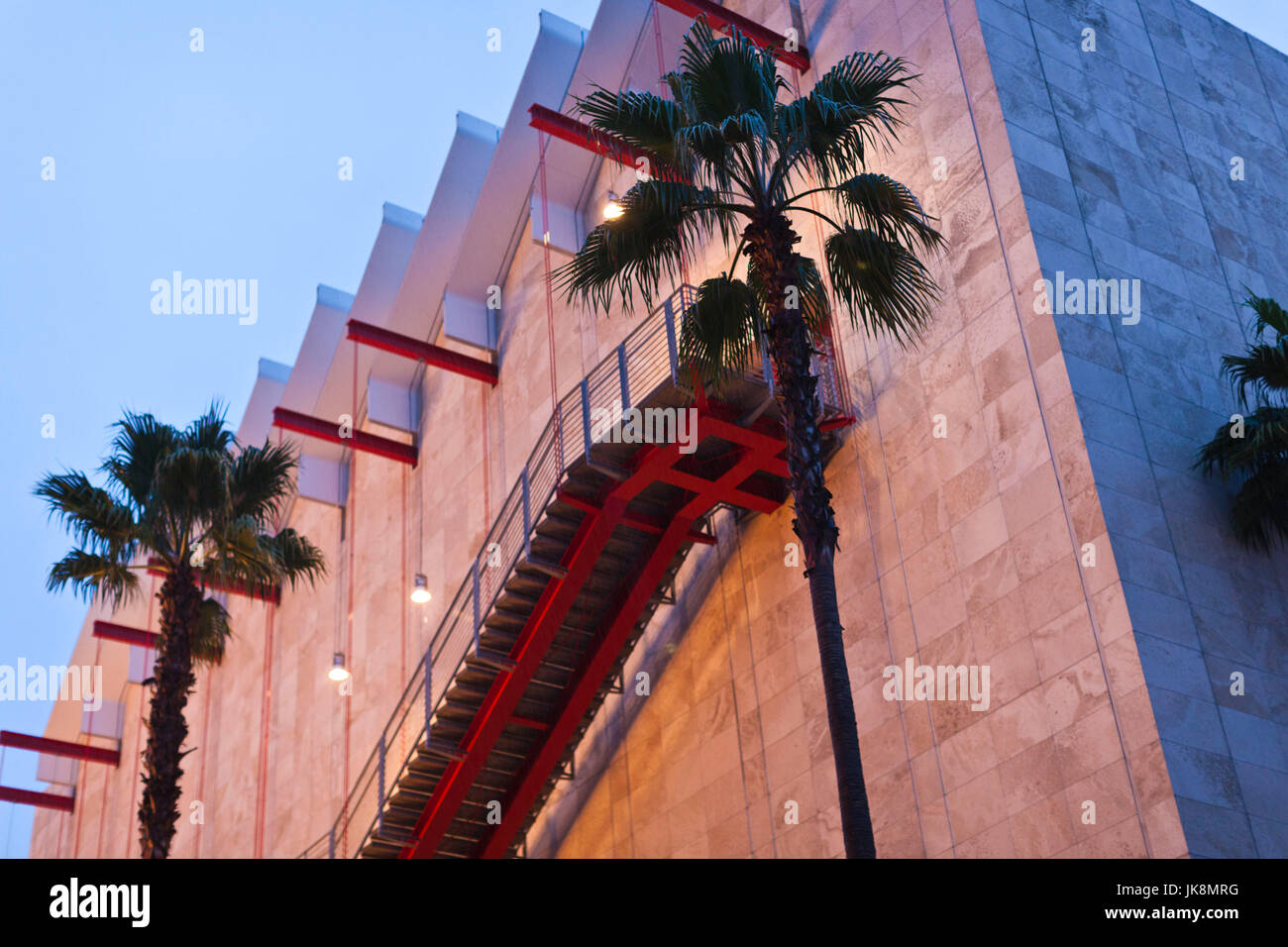 USA, California, Southern California, Los Angeles, Los Angeles County Museum of Art, LACMA, Broad Contemporary Art Museum, außen Stockfoto