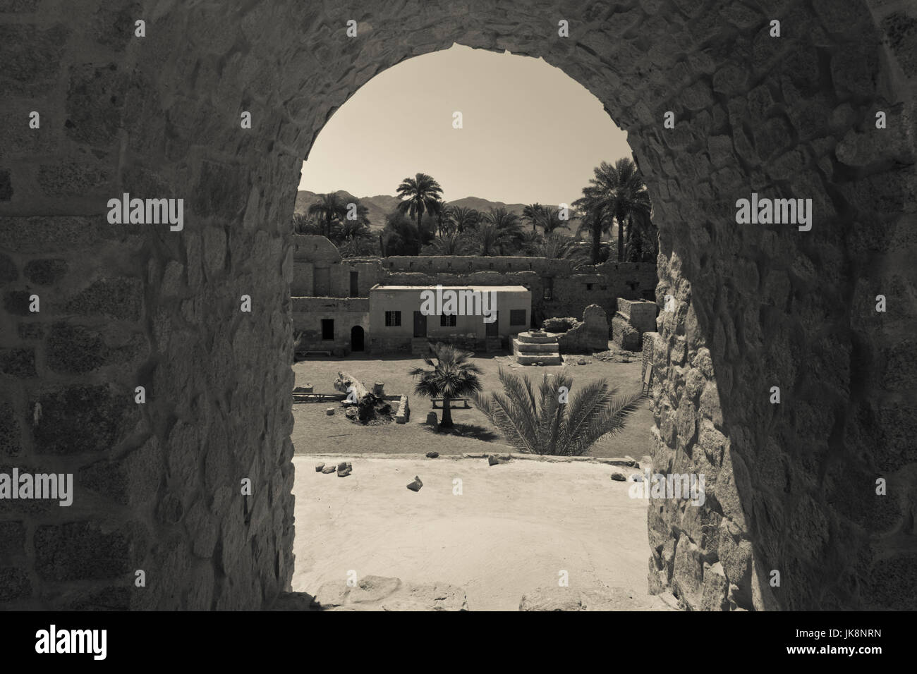 Aqaba, Jordanien Aqaba Fort, osmanische Festung Stockfoto