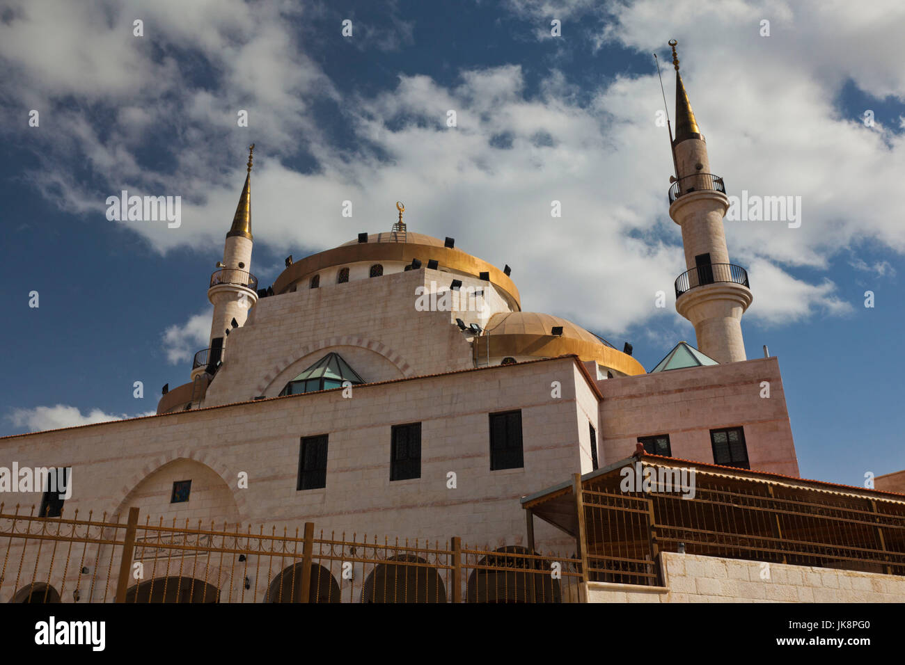 Jordan, Kings Highway, Madaba, Moschee Stockfoto