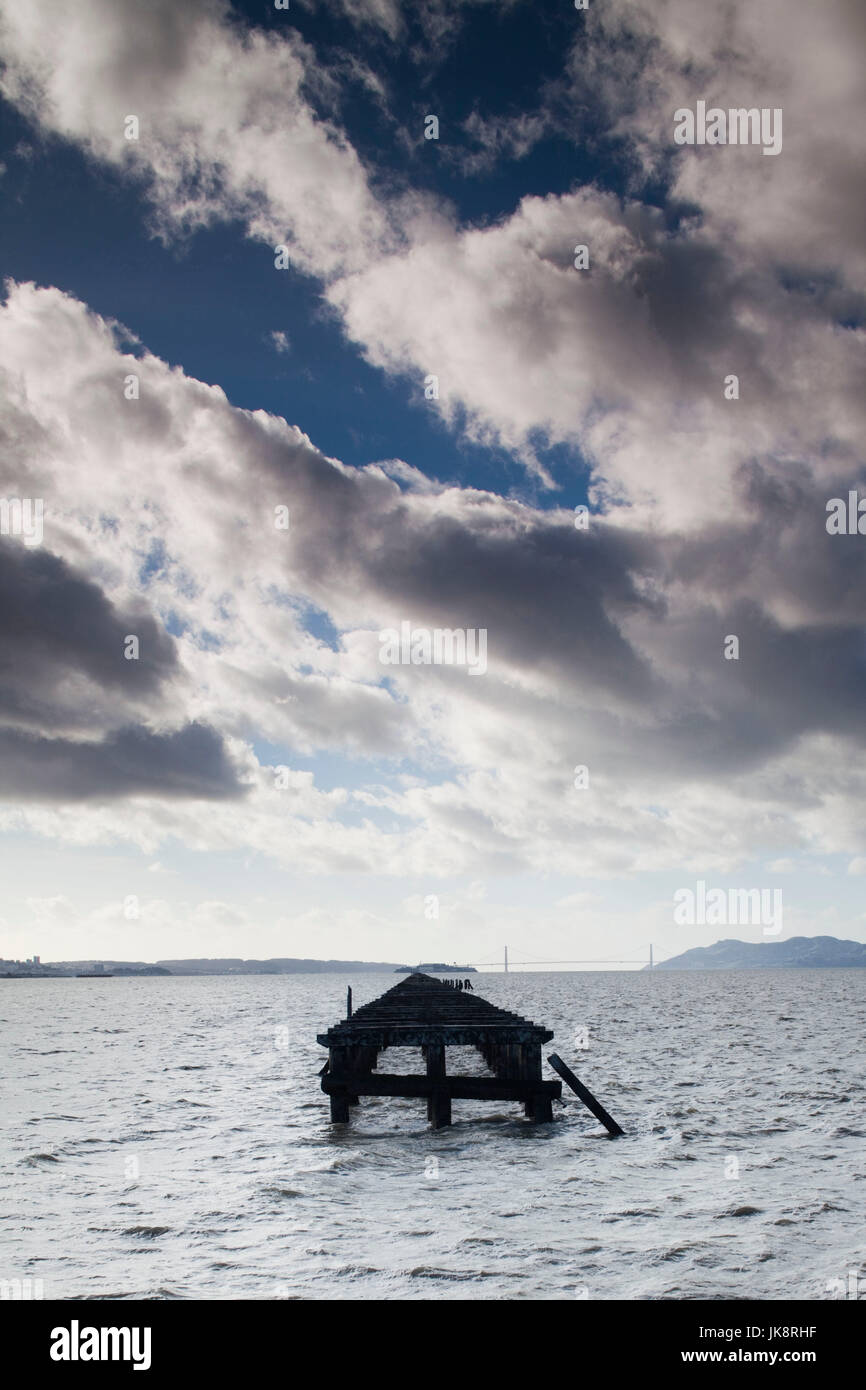 USA, California, San Francisco Bay Area, Berkeley, Berkeley Pier Stockfoto