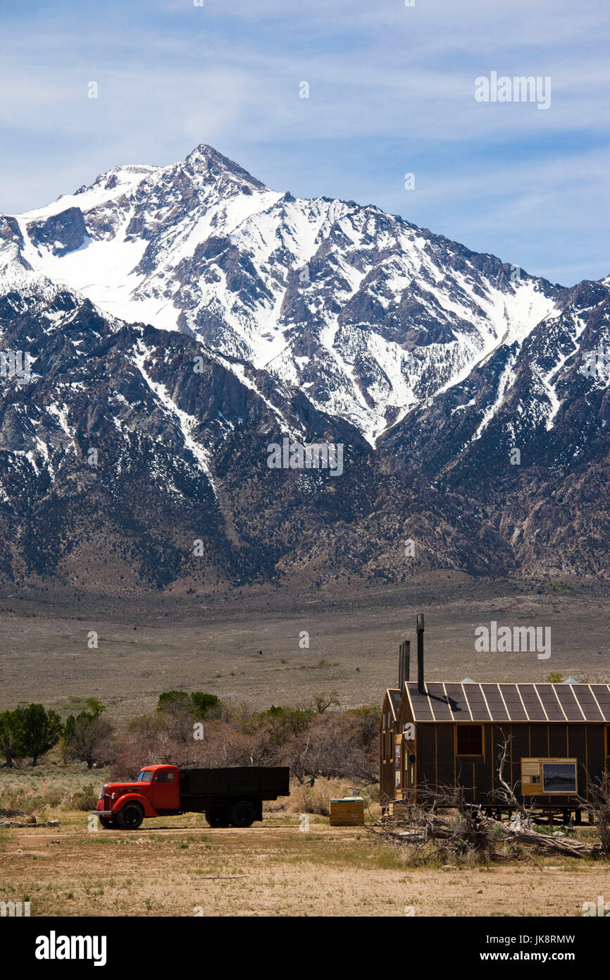 USA, California, Sierra Nevada Ostregion, Unabhängigkeit, Manzanar
