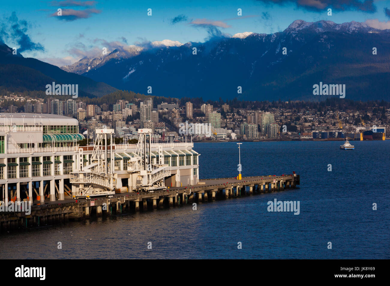 Kanada, British Columbia, Vancouver, Vancouver Hafen Stockfoto