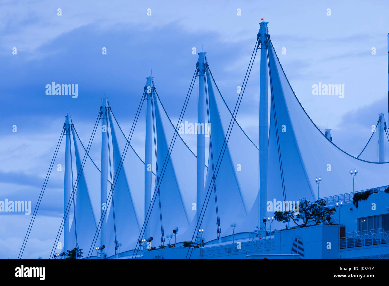 Kanada, British Columbia, Vancouver, Canada Place, detail Stockfoto