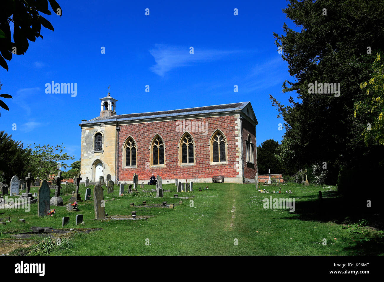 Str. Andrews Kirche, Wimpole Hall Estate, 17. Jahrhundert englischen Herrenhaus, Cambridgeshire, East Anglia, England UK Stockfoto