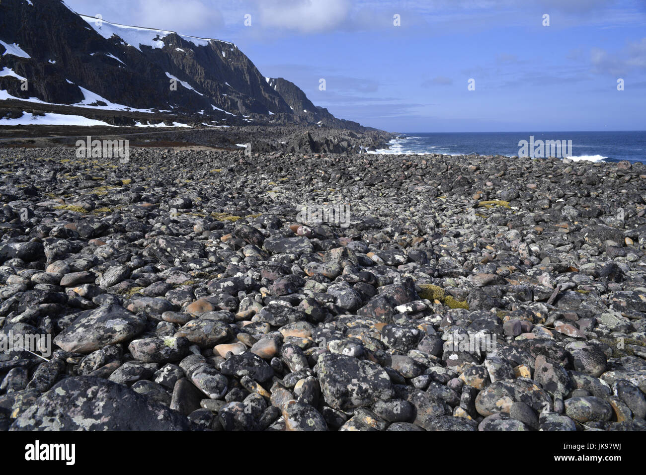 Varanger Fjord - Norwegen Stockfoto