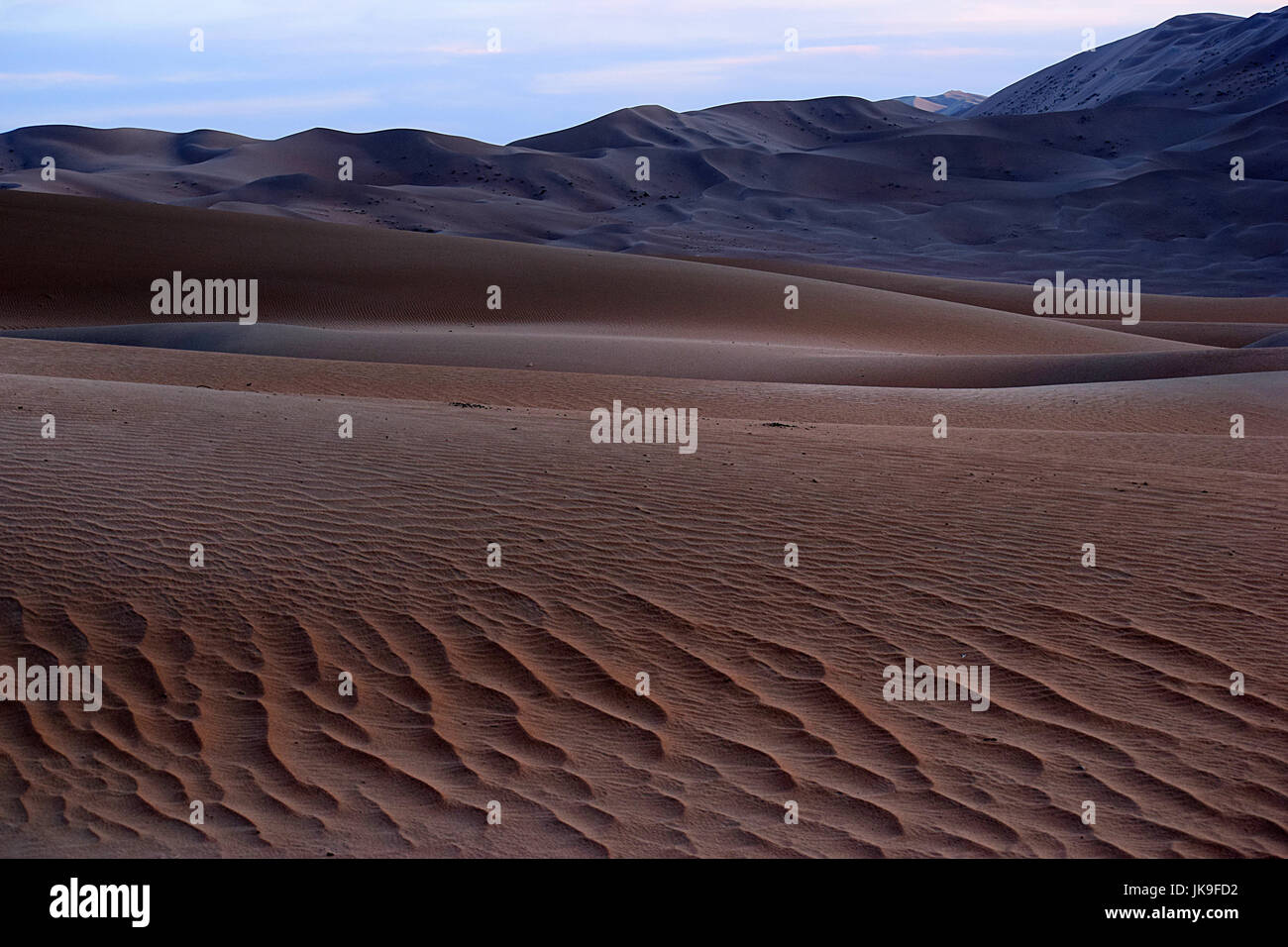Innere Mongolei, Wüste Gobi Stockfoto