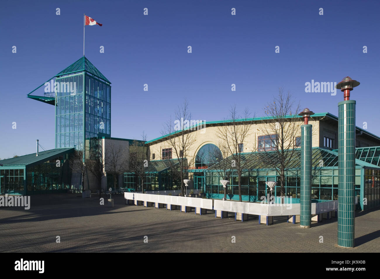 Kanada, Manitoba, Winnipeg, "Forks Market", Außenaufnahme Stockfoto