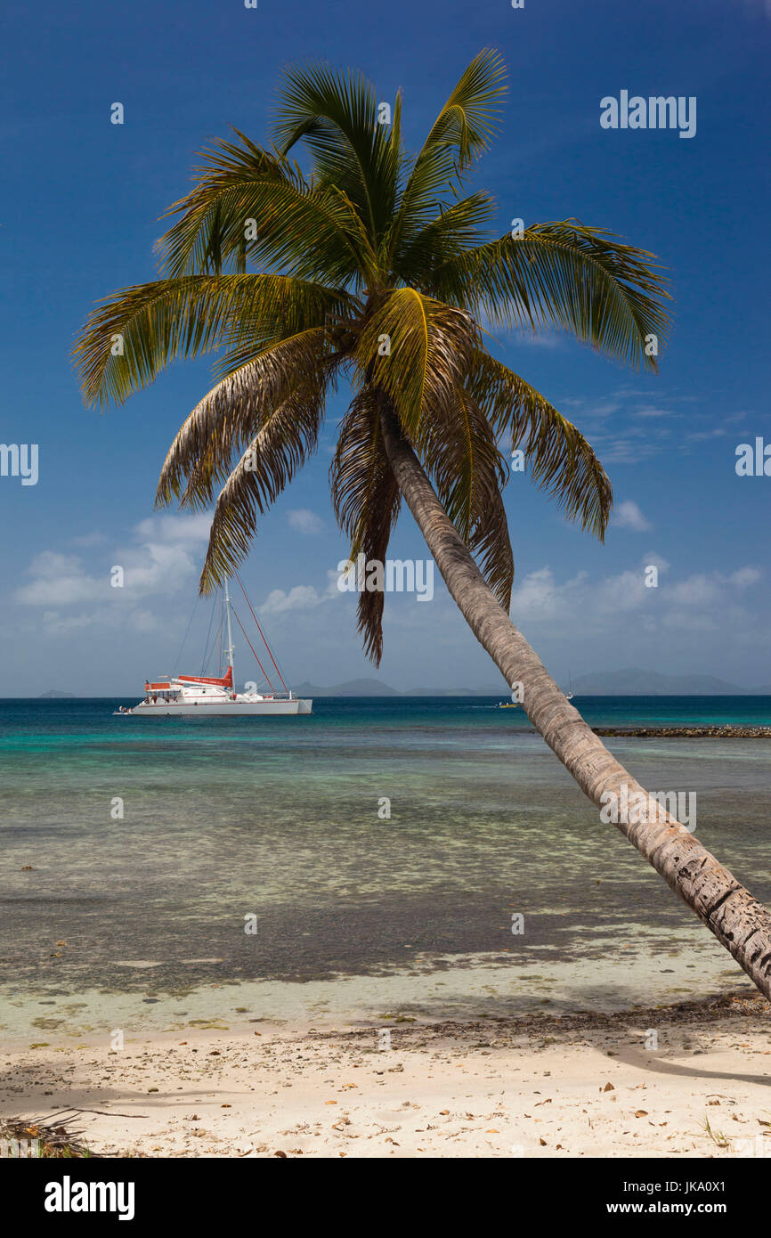 St. Vincent und die Grenadinen, Mustique, Britannia Bay Stockfoto