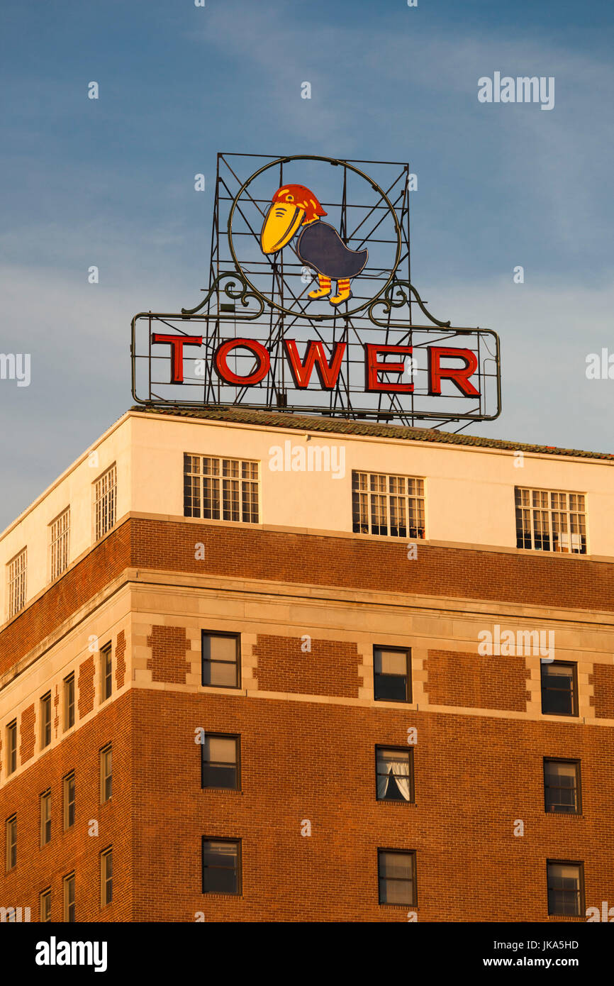 USA, Kansas, Topeka, Hochhaus Stockfoto