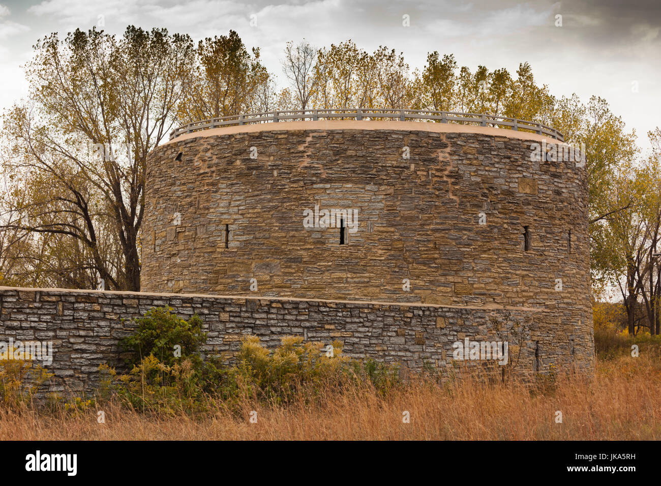 USA, Minnesota, Minneapolis, historischen Fort Snelling nördlichsten US militärischer Vorposten im frühen 19. Jahrhundert Stockfoto