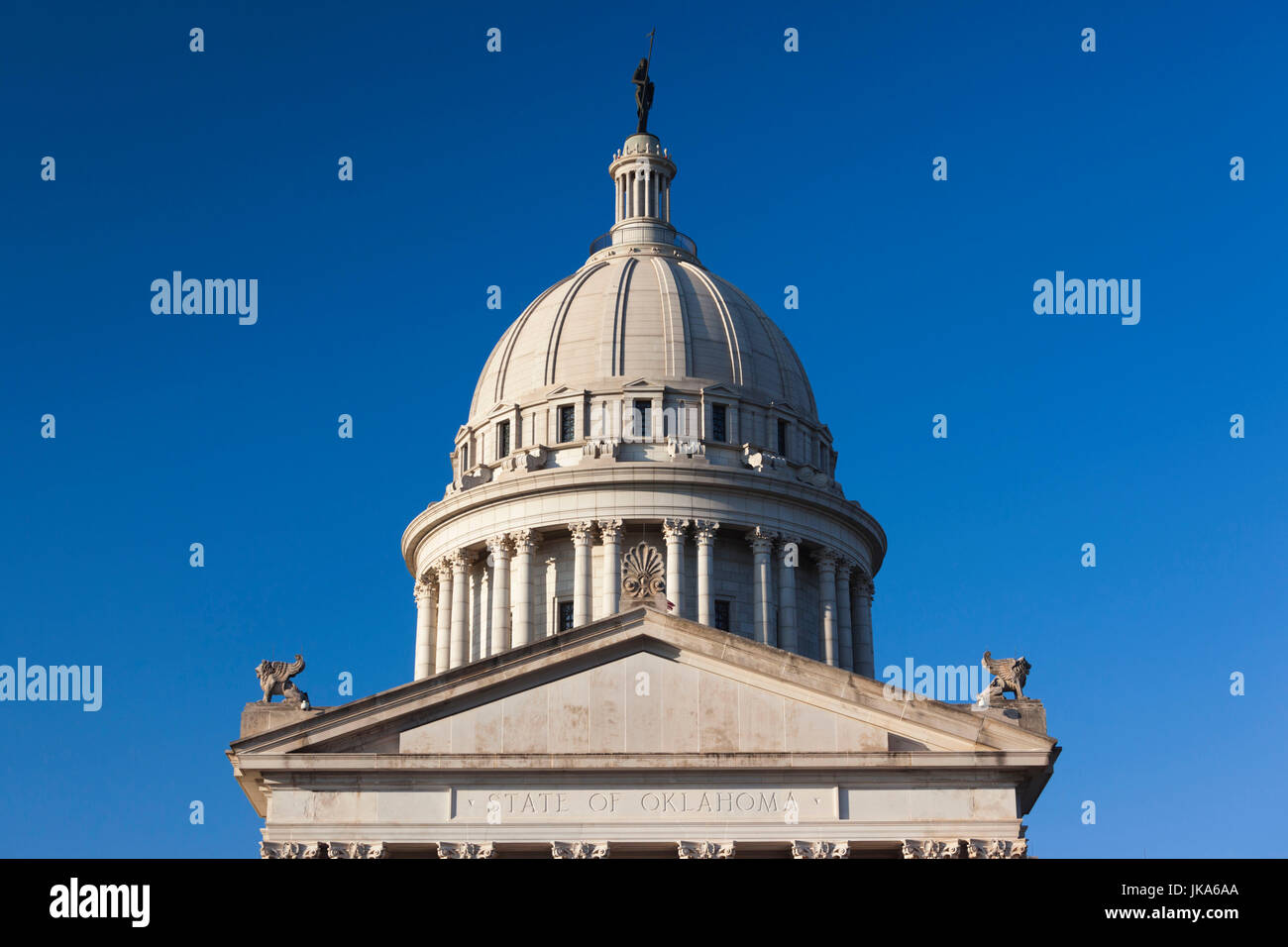 USA, Oklahoma, Oklahoma City, Oklahoma State Capitol Building Stockfoto