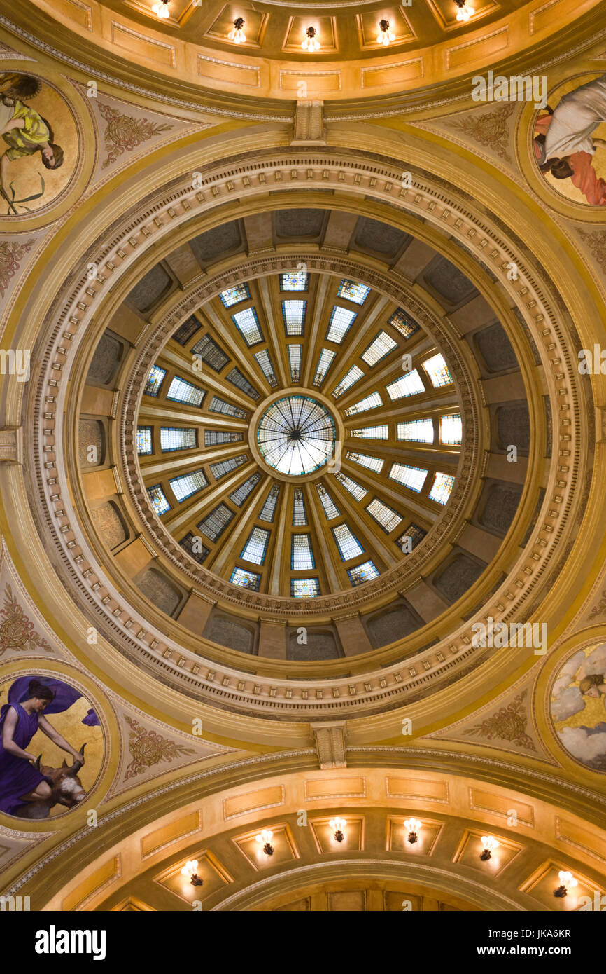 USA, South Dakota, Pierre, South Dakota State Capitol, Innenraum Stockfoto