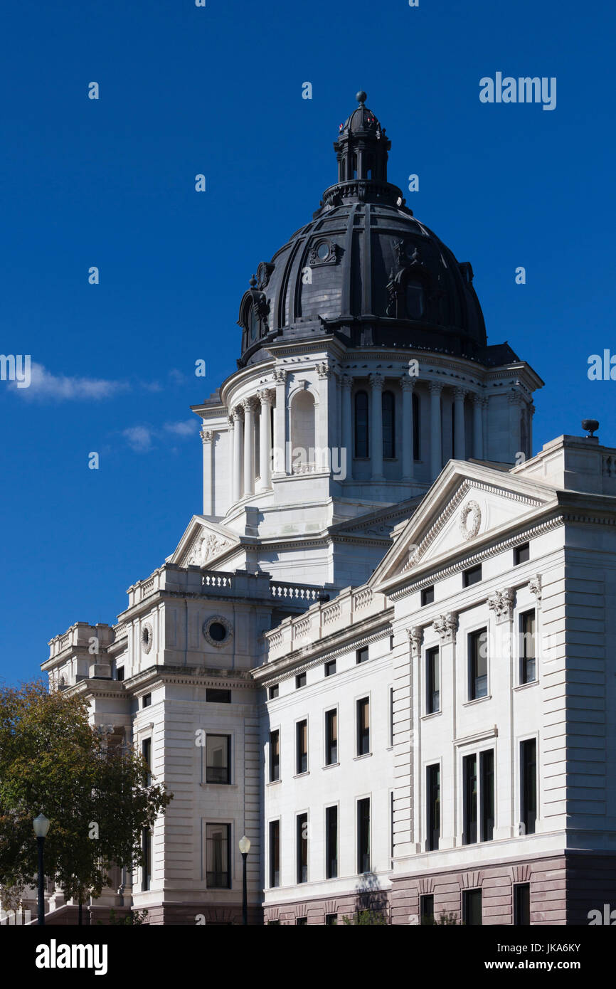 USA, South Dakota, Pierre, South Dakota State Capitol, außen Stockfoto