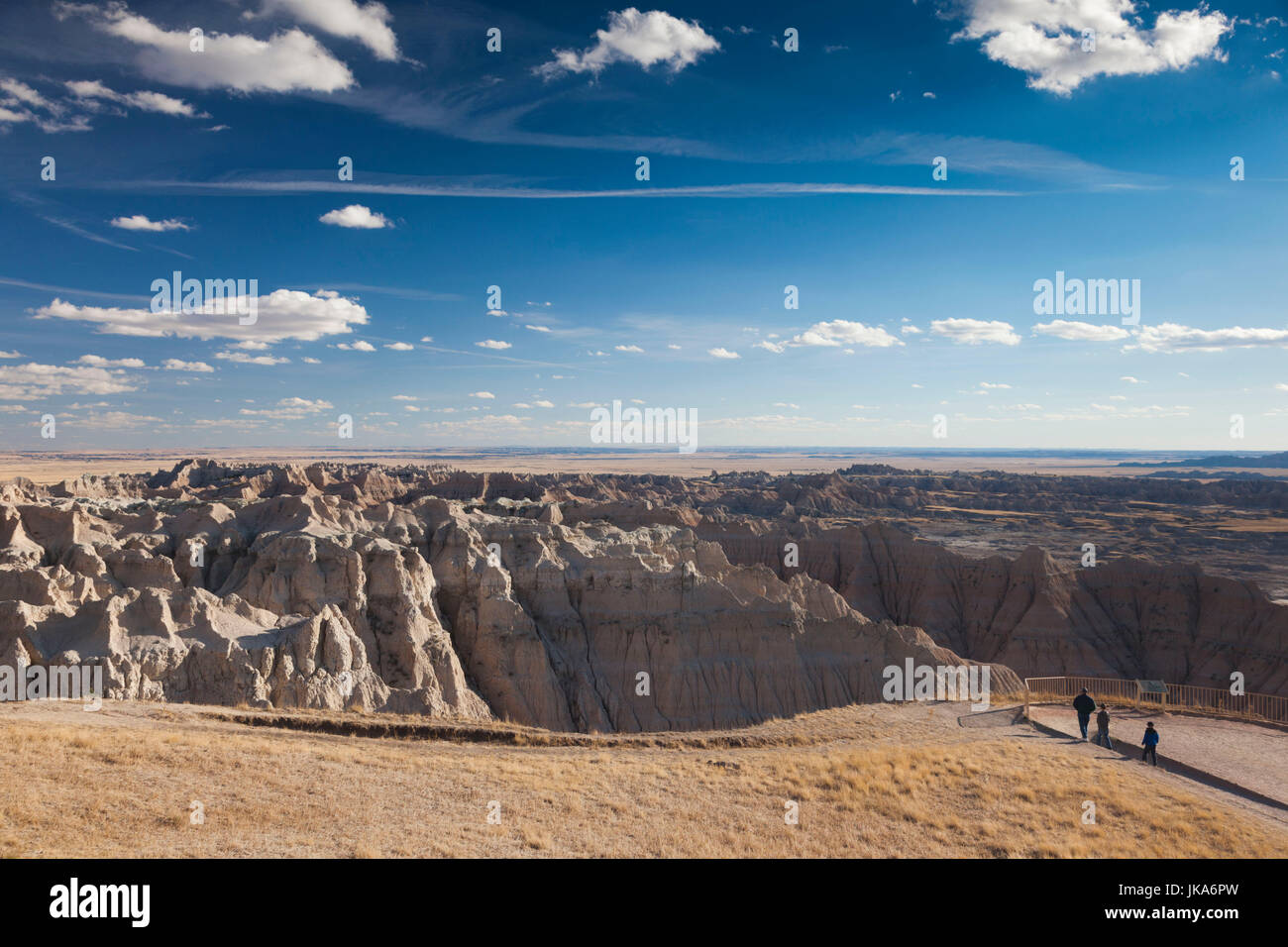 USA, South Dakota, Interieur, Badlands Nationalpark Stockfoto