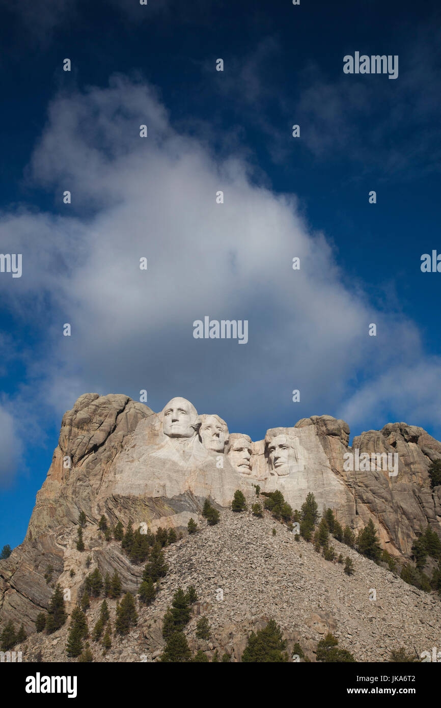 USA, South Dakota, Black Hills National Forest, Keystone, Mount Rushmore National Memorial Stockfoto